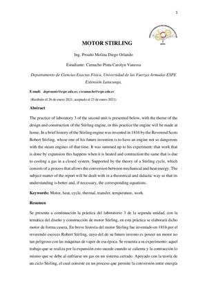 Motor Stirling-Laboratorio 3