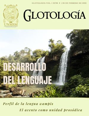 Revista Glotología Vol. 1 Núm. 3 UNMSM (Formato Digital Oficial) 26 de Febrero del 2021