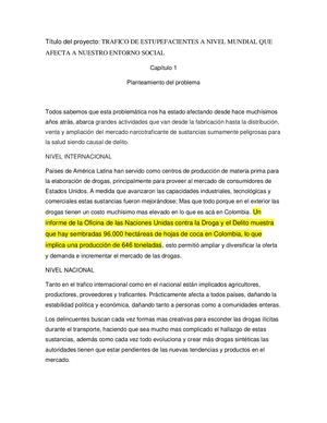 Planteamiento Del Problema