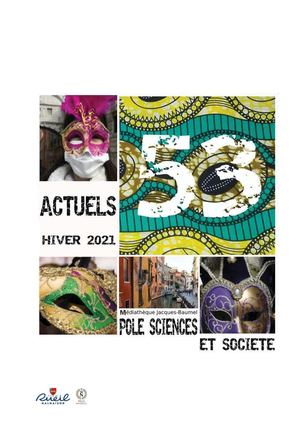 Actuels n° 53 - Pôle Sciences et Société - hiver 2021