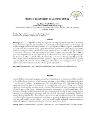 Informe Motor Stirling