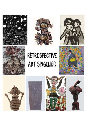 Catalogue Rétrospective Art Singulier