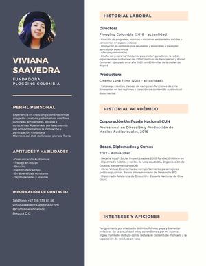 CV Viviana Saavedra