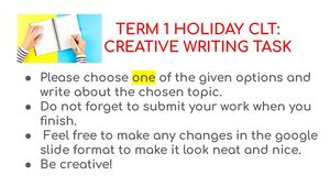 Derin Ecrin Öztaş 5a And 5e Clt 2 Writing Option 2