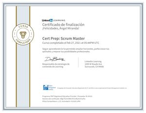 Cert Prep Scrum Master