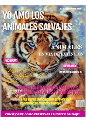 YO AMO LOS ANIMALES SALVAJES