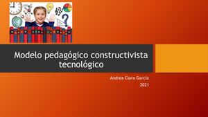 Modelo pedagógico constructivista