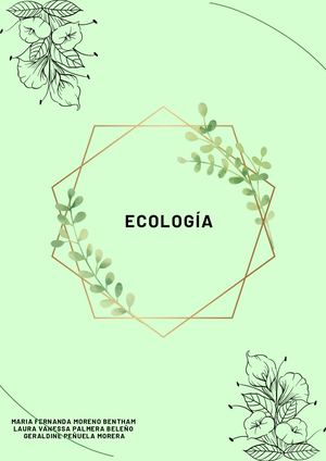 ECOLOGIA UGC