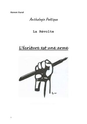 Copie De Kerem Vural Anthologie Poétique