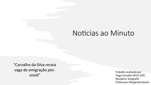 Noticias Ao Minuto Emigração Pós Covid