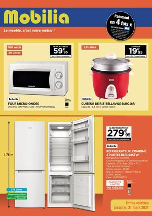 Catalogue Mobilia Martinique Mars 2021