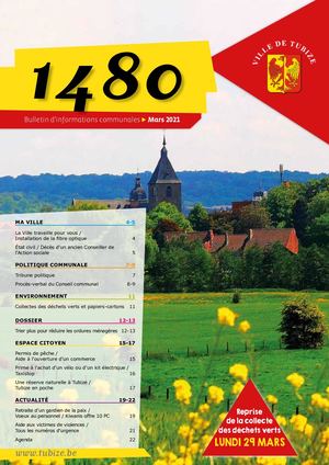 1480 - Bulletin communal - Mars 2021