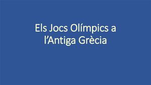 Els Jocs Olímpics