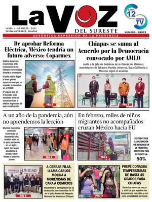 La Voz del Sureste 01-03-2021