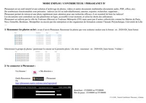 Tutoriel Phraseanet Contributeur