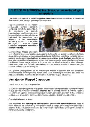 Flipped Classroom