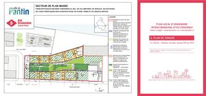 Pantin - Secteur de Plan masse ZAC du Port