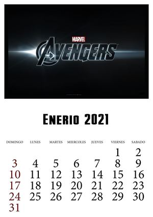 CALENDARIO 12 HOJAS Este Si