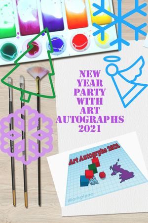 ART AUTOGRAPH's  NEW YEAR LETTERING