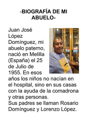 Alejandro Biografia De Mi Abuelo