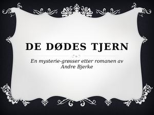 De Dødes Tjern