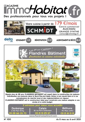 Magazine N°100 Du 8 Mars 2021 ImmoHabitat.fr