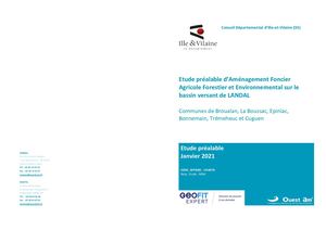 1-étude AFAFE Bassin Versant De LANDAL