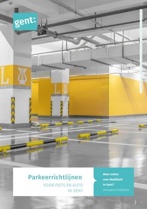 Parkeerrichtlijnen voor fiets en auto