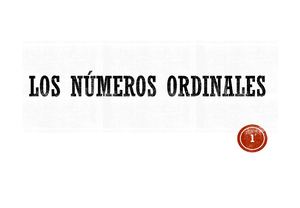5 Ordinales, Romanos Y Mayas