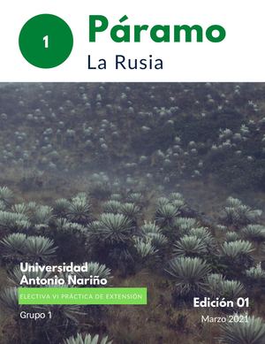 Páramo La Rusia