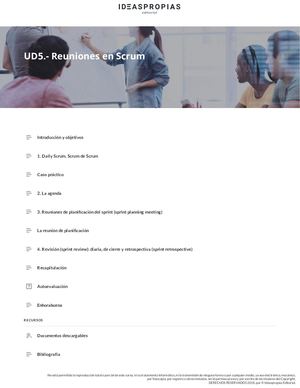 UD05 Reuniones En Scrum