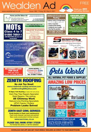Wealden Ad 05/03/2021