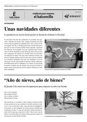 Periódico residencia El Balconcillo mar21
