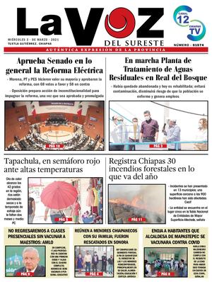 La Voz del Sureste 03-03-2021