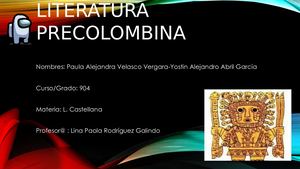 Literatura Precolombina