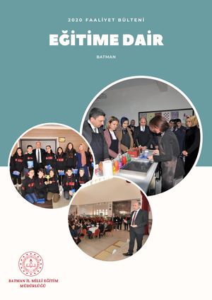 Batman İl Milli Eğitim Müdürlüğü 2020 Faaliyet Bülteni