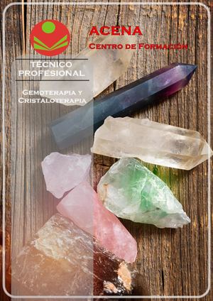 Gemoterapia y Cristaloterapia, Tec. Pr.