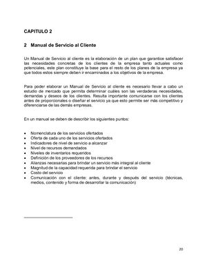 Propuesta Estructura Manual De Servicio