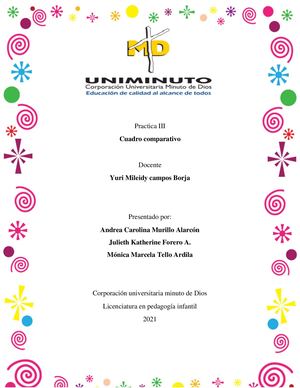 Cuadro Comparativo Integracion Inclusion