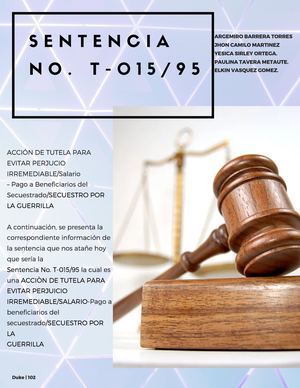 Sentencia No T 01595