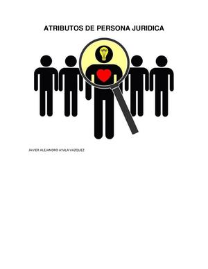 Atributos De Persona Juridica