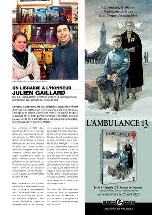 DOSSIER : Ambulance 13 Tome 2