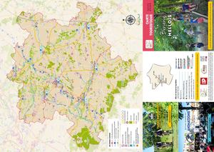 Carte touristique du Pays Mellois 2021