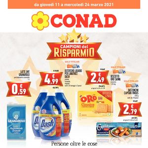 Volantino Conad Toscana Nord Ovest 11 Marzo 24 Marzo
