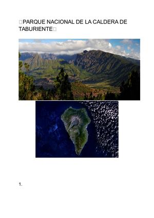 ????Parque Nacional De La Caldera De Taburiente????