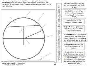 Elementos De La Circunferencia Meep