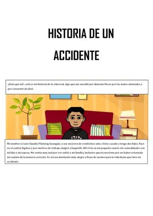 Historia De Un Accidente Comic
