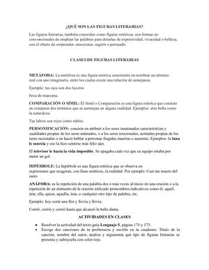 Figuras Literarias