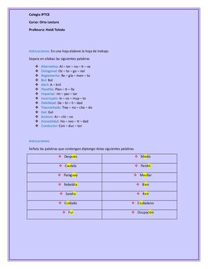 Proyecto De Ortografia