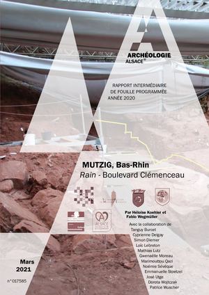 MUTZIG, Rain, boulevard Clémenceau (2020)